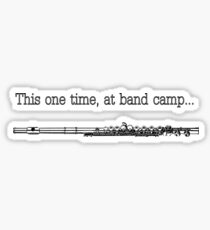 BAND CAMP Sticker