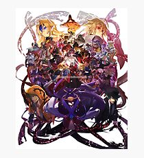 Blazblue All Characters Photographic Print