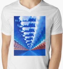 Infinity Landscape Men's V-Neck T-Shirt