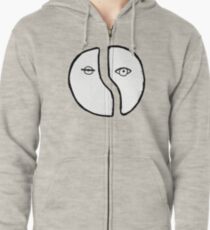 Ursprung der Liebe Hoodie mit Reißverschluss