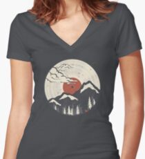Camiseta entallada de cuello en V MTN LP ...