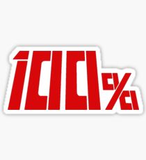 Mob Psycho 100 - 100% Sticker