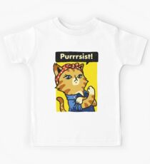 Purrrsist! Kids T-Shirt