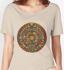Aztec Calendar Women's Relaxed Fit T-Shirt