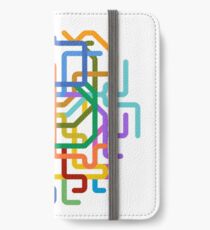 Mini Metros - Seoul, South Korea iPhone Wallet/Case/Skin