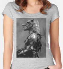 Camiseta entallada de cuello redondo Sabueso de guerra