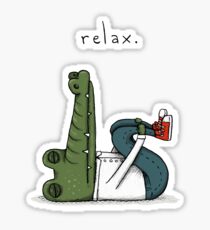 Relax Sticker