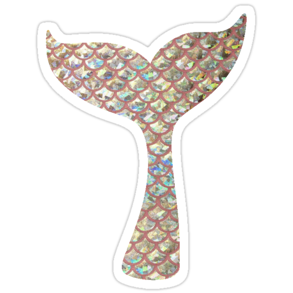 Mermaid Tail Stickers By J Elizabeth Redbubble