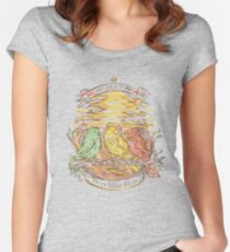 Three Little Birds Women's Fitted Scoop T-Shirt