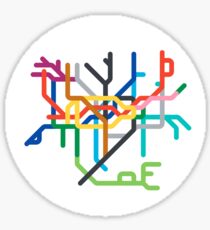 Mini Metro - London, United Kingdom Sticker