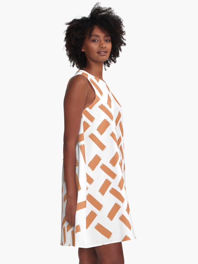 Alternate view of Basket Weave A-Line Dress