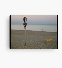 Groynes Canvas Print