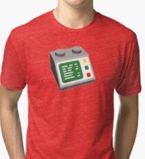 Toy Brick Computer Console Tri-blend T-Shirt