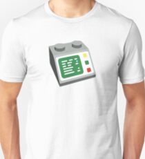 Spielzeug Brick Computerkonsole Slim Fit T-Shirt