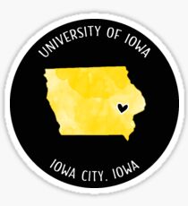 University of Iowa - Style 3 Sticker