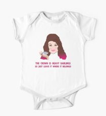 The Crown is Heavy Darling One Piece - Short Sleeve