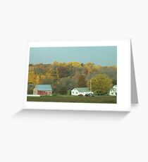 Berks, PA, USA Farm House Greeting Card