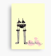knickers Canvas Print