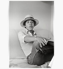 Photographs of Barack Obama as Barry the Freshman in 1980 Poster