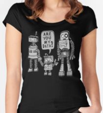 My Data? Robot Kid Women's Fitted Scoop T-Shirt