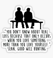 Good Will Hunting - Love Sticker