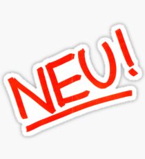 NEU! Sticker