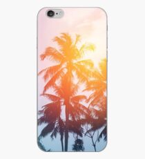 Beach sunset at the coast line iPhone Case