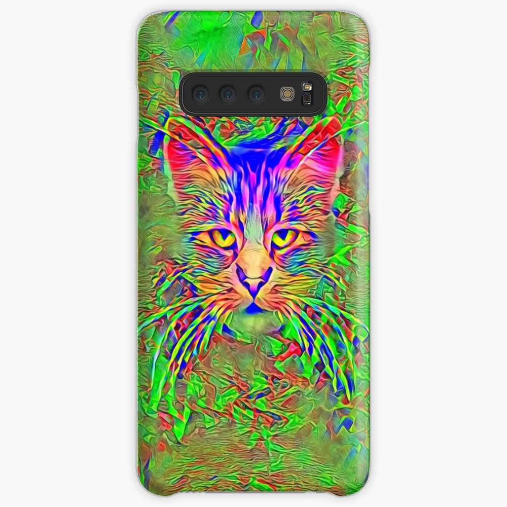Polar aurora cat Case & Skin for Samsung Galaxy