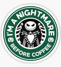 I'M A NIGHTMARE Sticker