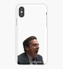 The Scream - Michael Scott iPhone Case