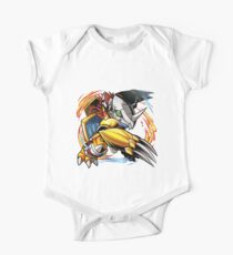 Yellow Dragon Man One Piece - Short Sleeve