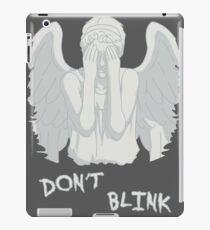 Don't blink - Weeping Angels iPad Case/Skin