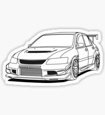 Mitsubishi Lance Evo 8 Sticker