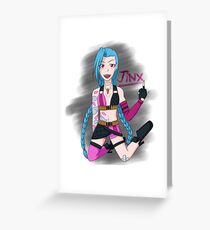 Jinx the loose canon Greeting Card