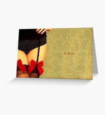 Ho.Ho.Ho Greeting Card