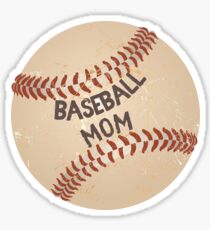 Baseball Mom Sticker