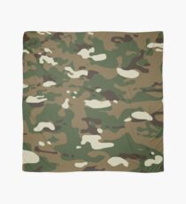 Woodland Camouflage Pattern Scarf