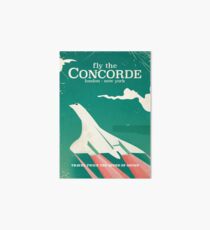 Concorde Vintage Urlaub Poster Galeriedruck