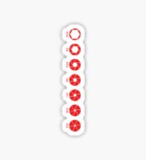Aperture Scale Sticker