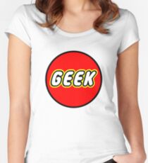 GEEK Women's Fitted Scoop T-Shirt
