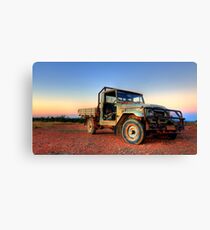 Old Girl Cruiser Canvas Print