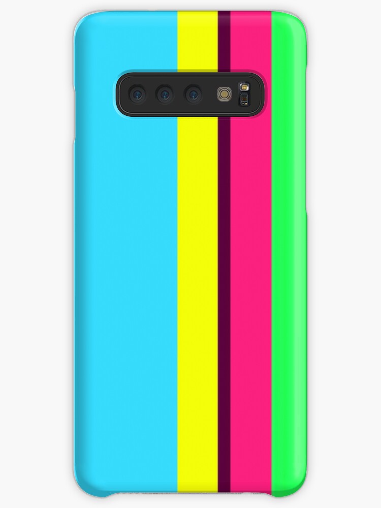 Rad 80 S Color Palette Case Skin For Samsung Galaxy By Pollyscracker