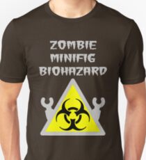 ZOMBIE MINIFIG BIOHAZARD Unisex T-Shirt