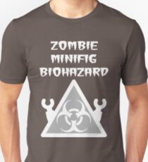 ZOMBIE MINIFIG BIOHAZARD Unisex T-Shirt