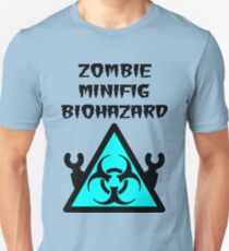 ZOMBIE MINIFIG BIOHAZARD Unisex T-Shirt