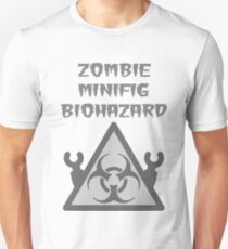 ZOMBIE MINIFIG BIOHAZARD Unisex T-Shirt