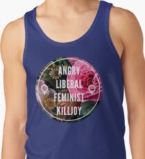 Angry Liberal Feminist Killjoy Men's Tank Top