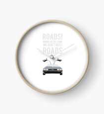 Back to the Future - Roads Clock