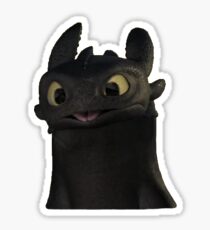 Toothless sticker Sticker