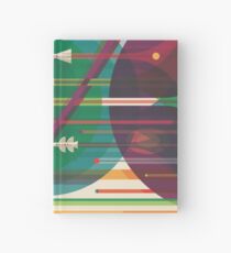 Retro Space Poster - Die große Tour Notizbuch
